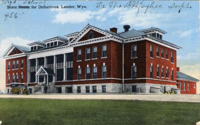 Mental Health Custodial Facilities. Wyoming State School for Defectives