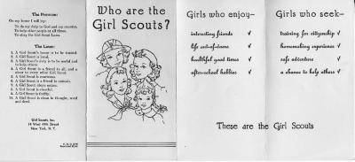 World War II - Girl Scout Information Packet