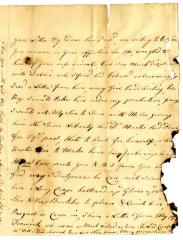 Letter from Ann Leake to Robert W. Leake, 1774
