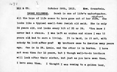 Sarah Goldberg Interview