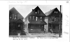 Homes of working people in Buffalo.