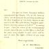 Letter to Joseph Franklin from New York State Comptroller A.P. Nichols