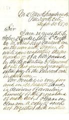 Letter to the New York State Comptroller for John Henkel