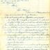 Letter to New York State Governor John Hoffman from William Gravenitz