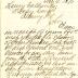 Letter to Second Deputy Comptroller Henry Gallien for John Henkel