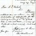 Letter to A.P. Nichols from Charles M. Brower