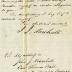 Letter to New York State Governor John Hoffman from John Marshall