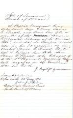 Affidavits for James E. Bissell