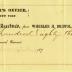 Receipt for the pension of William Manson