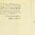 Letter from William Manson requesting pension information