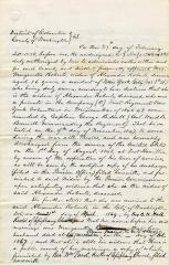 Affidavits from Washington County for widow of Alexander Roberts