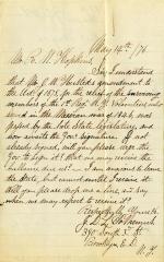 Letter to New York State Comptroller N.K. Hopkins from Jason D.L. Polhemus