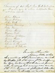 List of non-certified Mexican War veterans signed by A.P. Nichols