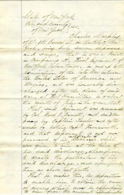 Affidavits from New York Country for Charles Murphy