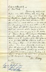 Affidavits from New York County for John Pelsany
