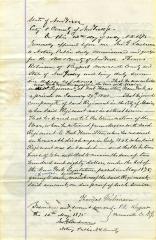 Affidavits from New York County for Thomas Robinson