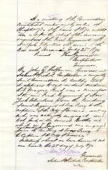 Certification of service in the New York State Volunteers for Mayne Reid