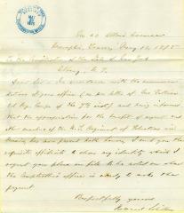 Letter to the New York State Comptroller from Edward Schiller