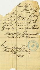 Letter to the New York State Deputy Comptroller from Christian Runnell