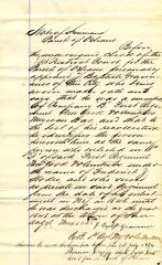 Affidavit to the New York State Comptroller for Frederick J. Stokes