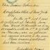 Letter to New York State Comptroller Lucius Robinson from Edward Tenny