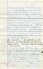 Affidavits from New York County for Peter Waters