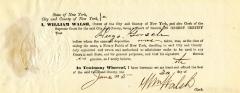 Affidavits from New York County for Charles Wiley