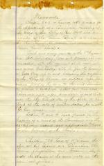 Application and affidavit to New York State Comptroller for Horace Meech