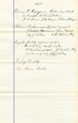 List of claimants, likely Mexican War veterans