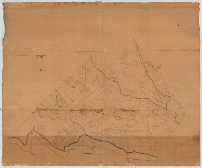 Map of several tracts of land in Orange and Ulster County. Map #237