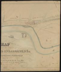 Map showing the Erie Canal in Rotterdam, part 2 of 2