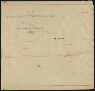 Enlargement of the Erie Canal: Oriskany to Stanwix, Sections 118-119, part 2 of 2