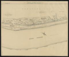 Map showing the Erie Canal in Saratoga County