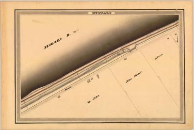 Erie Canal Survey, Buffalo showing St. John and Foster