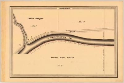 Erie Canal Survey, Amherst showing Tonawanta Creek.