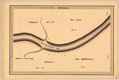 Erie Canal Survey, Buffalo showing Carney and Scott