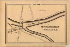 Erie Canal Survey, Buffalo showing Tonawanta Village