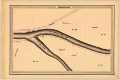 Erie Canal Survey, Amherst showing Tonawanta Creek and Ranson Creek