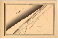 Erie Canal Survey, Buffalo showing Niagara River and Bacon