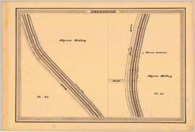 Erie Canal Survey, Pendleton showing Holley and Halsted.