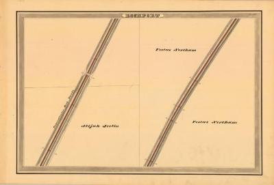 Erie Canal Survey, Lockport showing Joslin and Northam