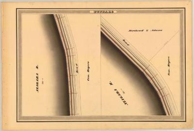 Erie Canal Survey, Buffalo Showing Com. Rogers