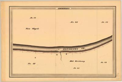 Erie Canal Survey, Amherst showing Van Slyck and Brockway