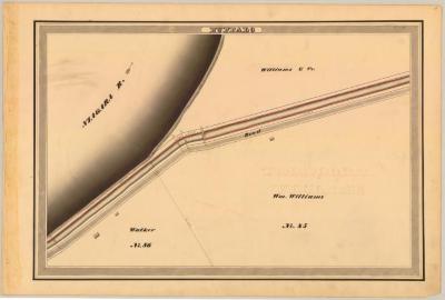 Erie Canal Survey, Buffalo showing Wm. Williams
