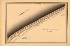 Erie Canal Survey, Buffalo showing Niagara River and Heirs of Frederick Burk