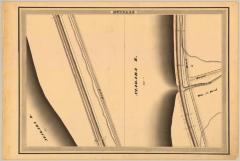 Erie Canal Survey, Buffalo showing two views of Niagara River 