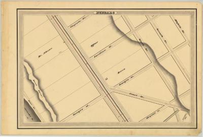 Erie Canal Survey, Buffalo showing Georgia and Court Street