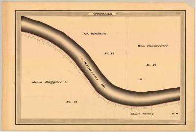 Erie Canal Survey, Buffalo showing Haggart and Vandervoort