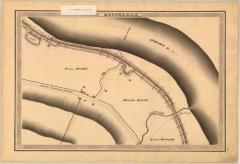 Erie Canal Survey, Rotterdam showing Road to Schenectady and San Sai Kill 