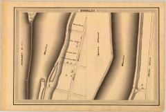 Erie Canal Survey, Buffalo showing Main Street and Harbor